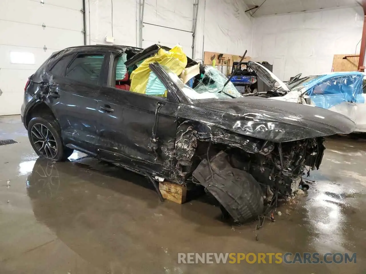 4 fotografías del automóvil dañado WA1B4AFY9P2129542 AUDI SQ5 2023