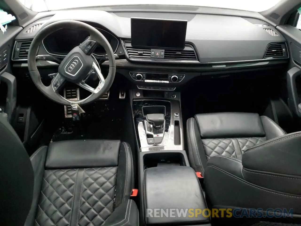 8 fotografías del automóvil dañado WA1C4AFY7P2105468 AUDI SQ5 2023