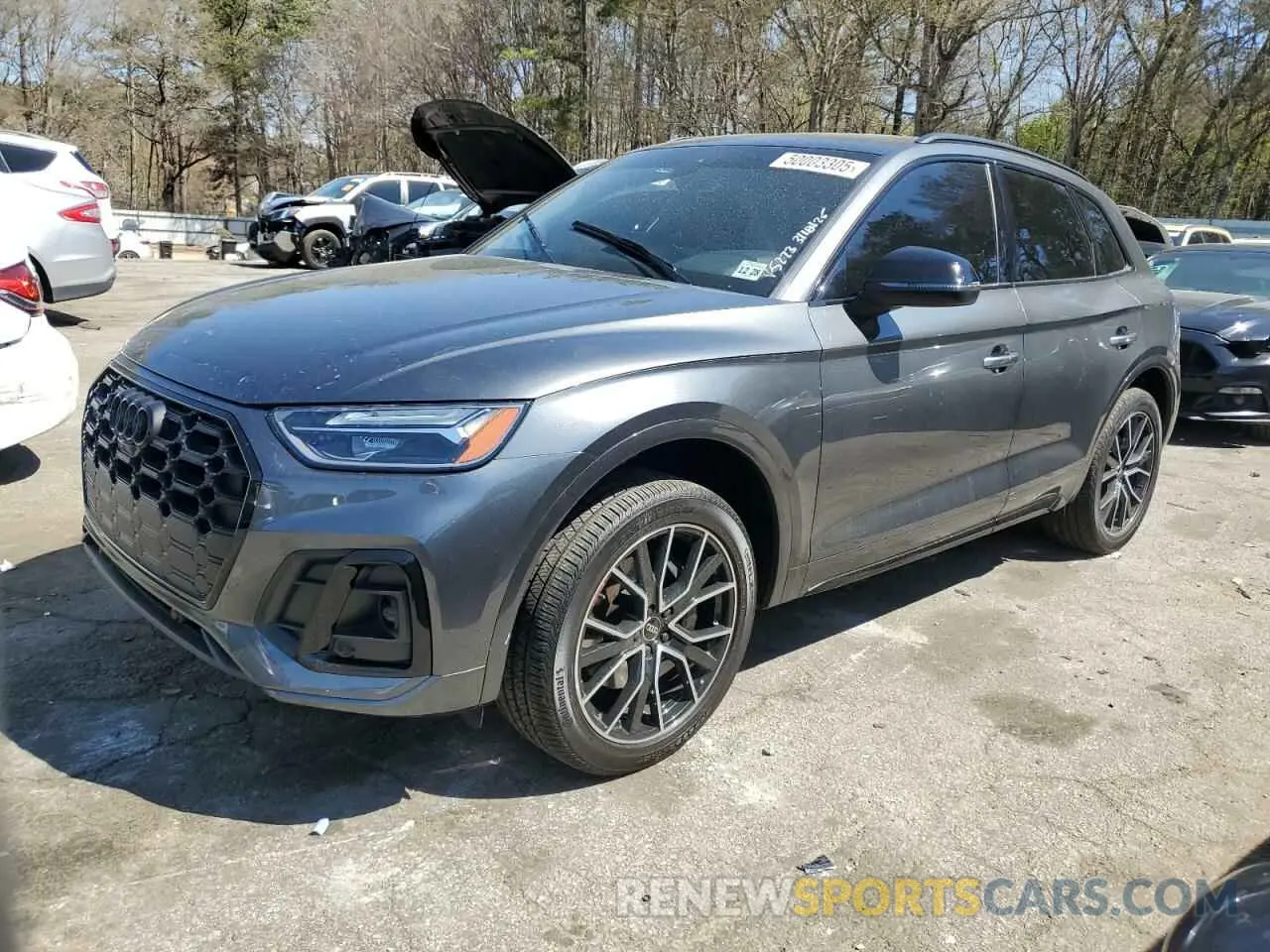 1 fotografías del automóvil dañado WA1B4AFY1R2035223 AUDI SQ5 2024