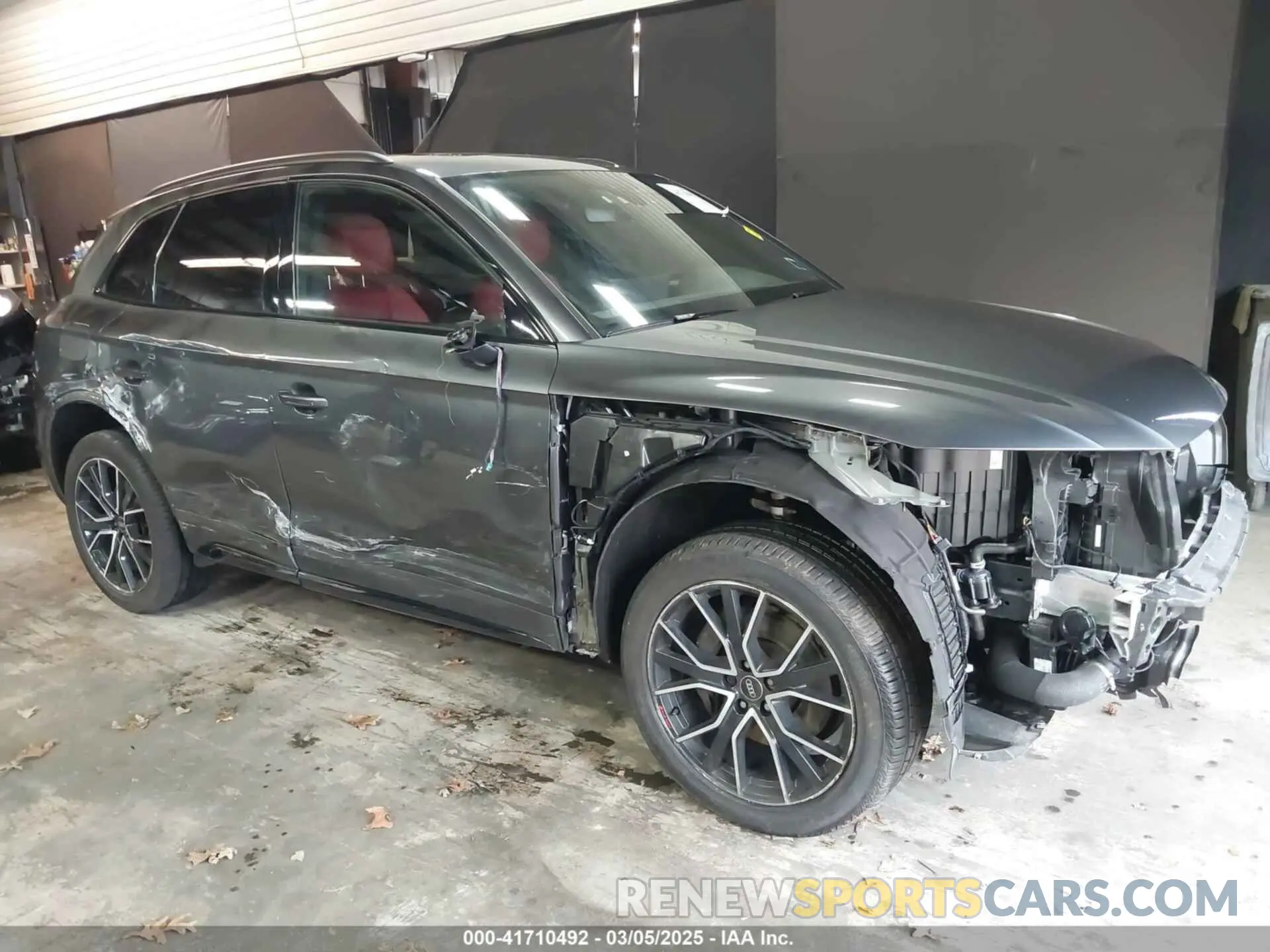 6 fotografías del automóvil dañado WA1B4AFY5R2063431 AUDI SQ5 2024