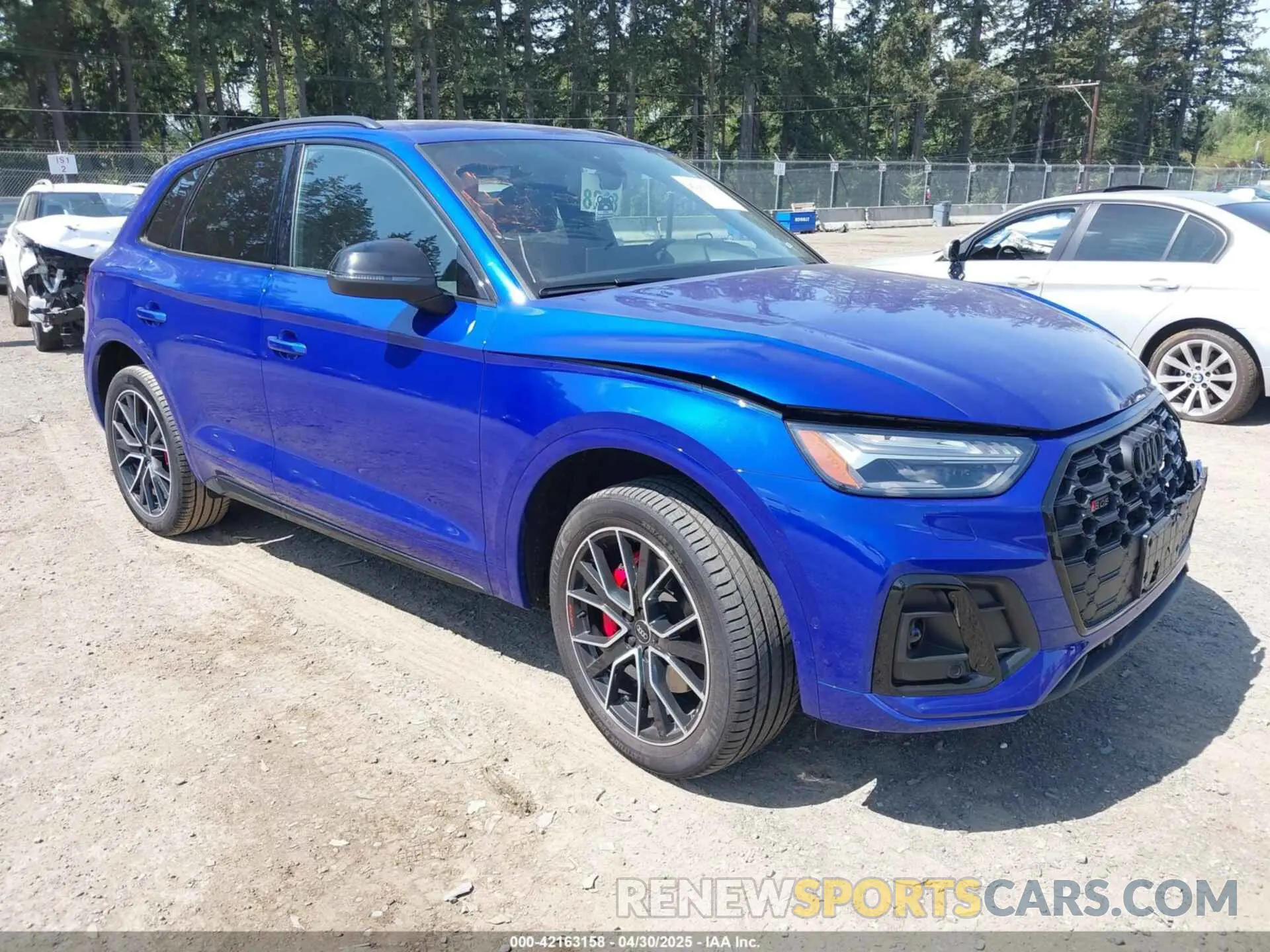 1 fotografías del automóvil dañado WA1C4AFY3R2074335 AUDI SQ5 2024