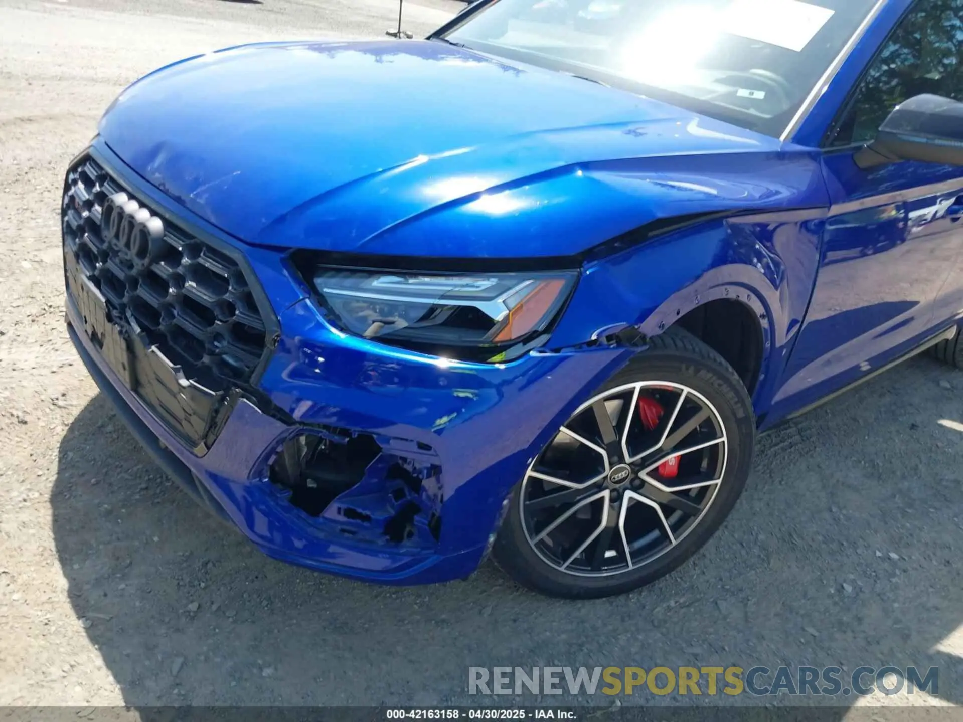 6 fotografías del automóvil dañado WA1C4AFY3R2074335 AUDI SQ5 2024