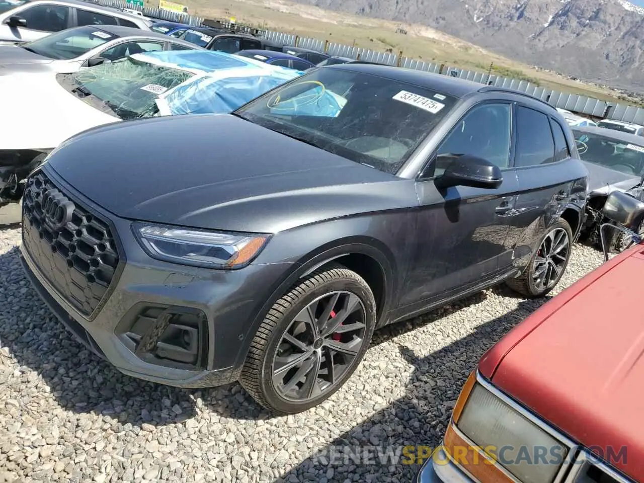 1 fotografías del automóvil dañado WA1C4AFY7R2062334 AUDI SQ5 2024