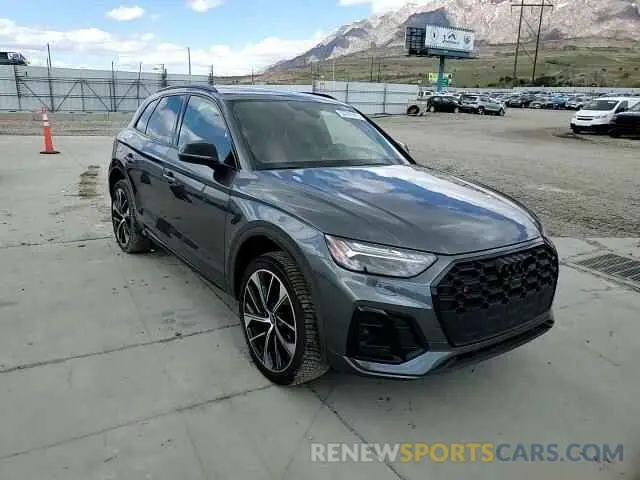 14 fotografías del automóvil dañado WA1C4AFY7R2062334 AUDI SQ5 2024