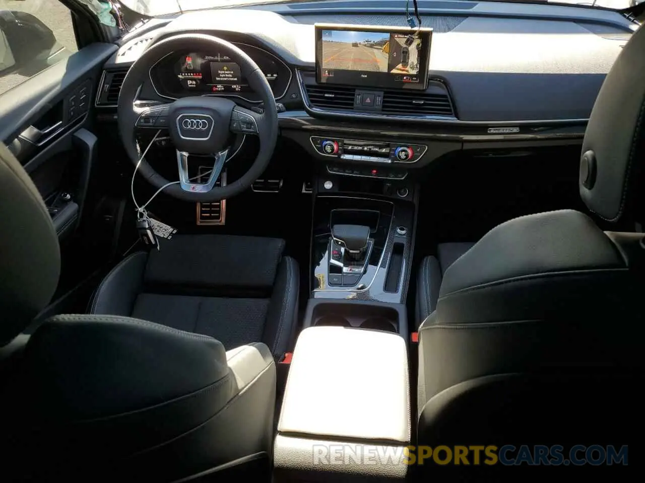 8 fotografías del automóvil dañado WA1B4AFY6S2036938 AUDI SQ5 2025