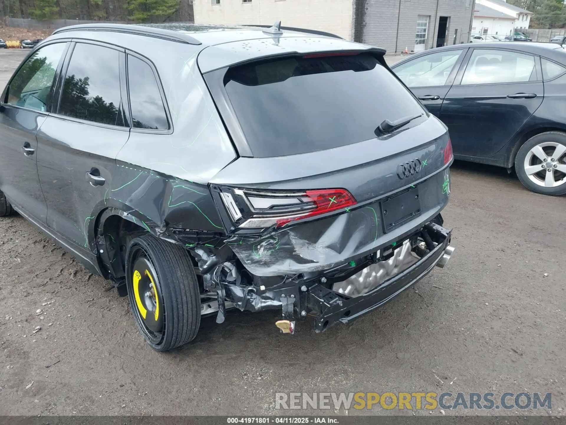 21 fotografías del automóvil dañado WA1B4AFY6S2052377 AUDI SQ5 2025