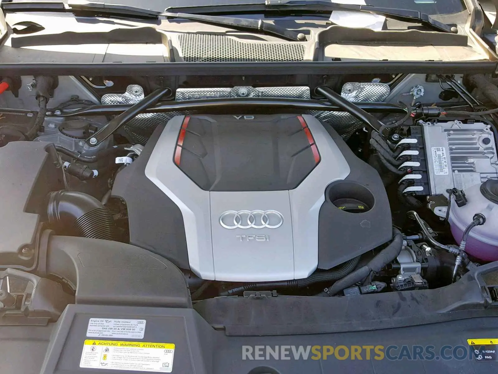 7 fotografías del automóvil dañado WA1C4AFY1K2005066 AUDI SQ5 PRESTI 2019