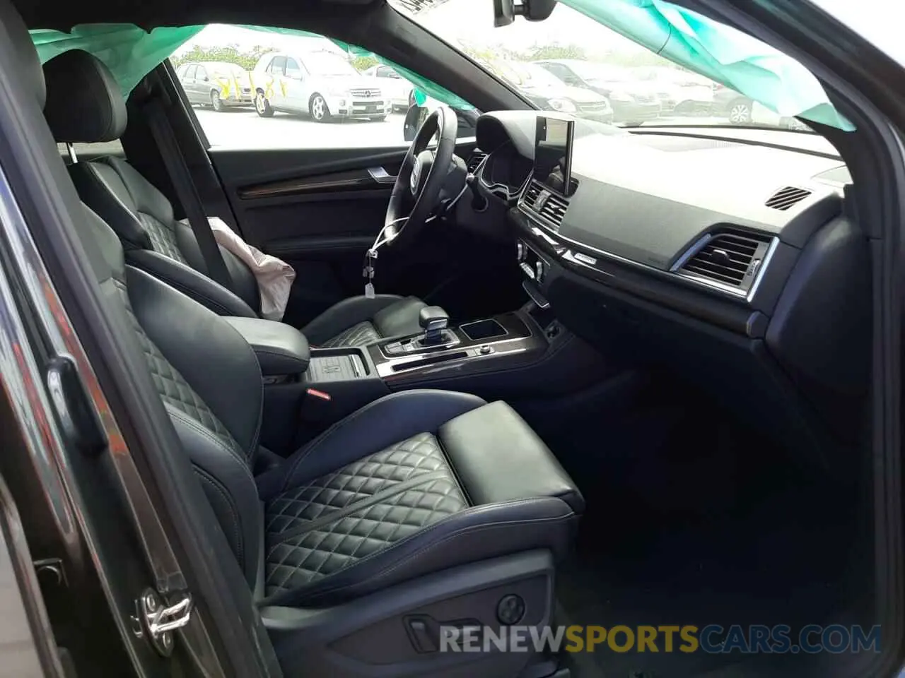 5 fotografías del automóvil dañado WA124AFY1M2083412 AUDI SQ5 SPORTB 2021