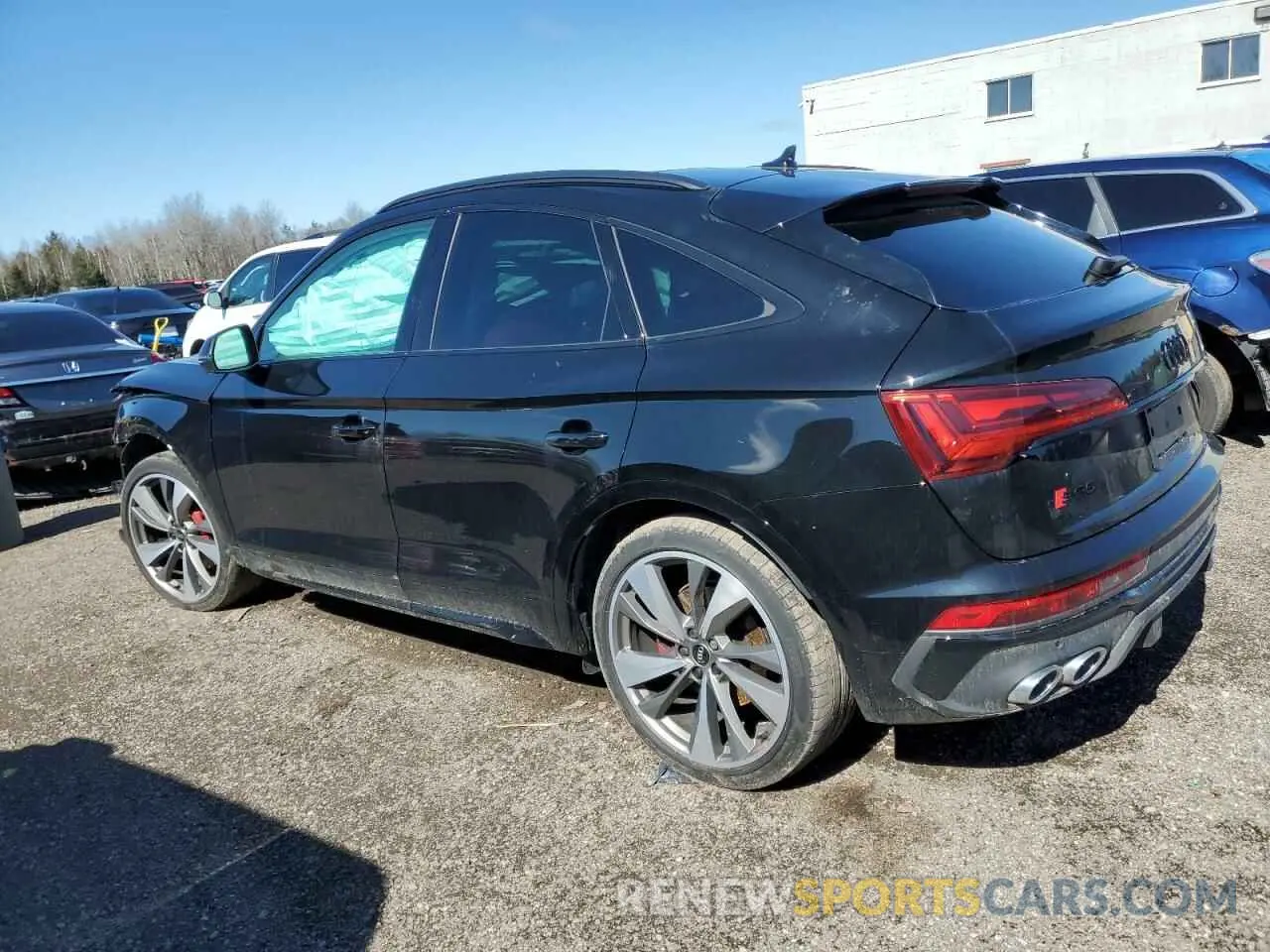 2 fotografías del automóvil dañado WA134AFY3N2088567 AUDI SQ5 SPORTB 2022