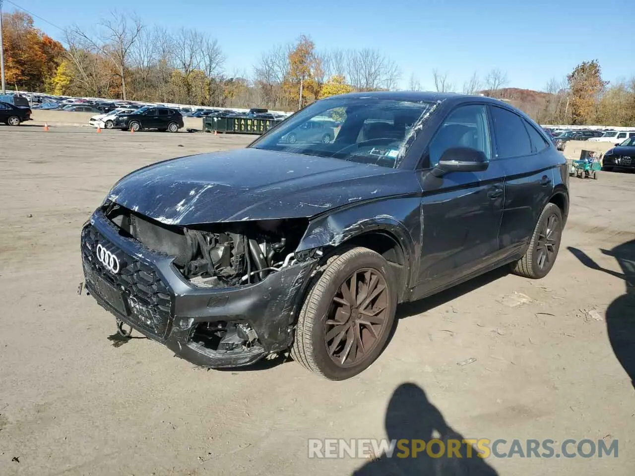 1 fotografías del automóvil dañado WA134AFY0P2040785 AUDI SQ5 SPORTB 2023