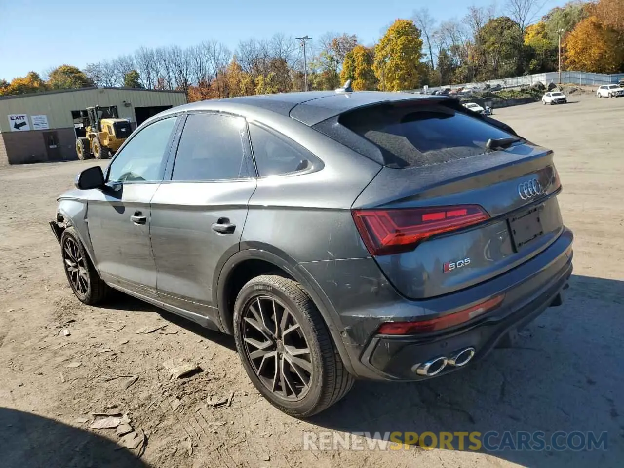2 fotografías del automóvil dañado WA134AFY0P2040785 AUDI SQ5 SPORTB 2023