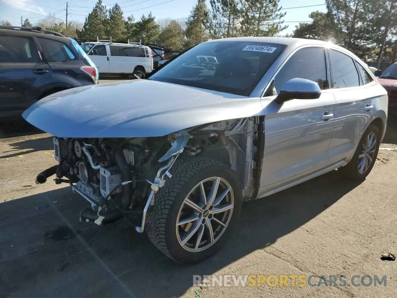 1 fotografías del automóvil dañado WA134AFY1P2071480 AUDI SQ5 SPORTB 2023