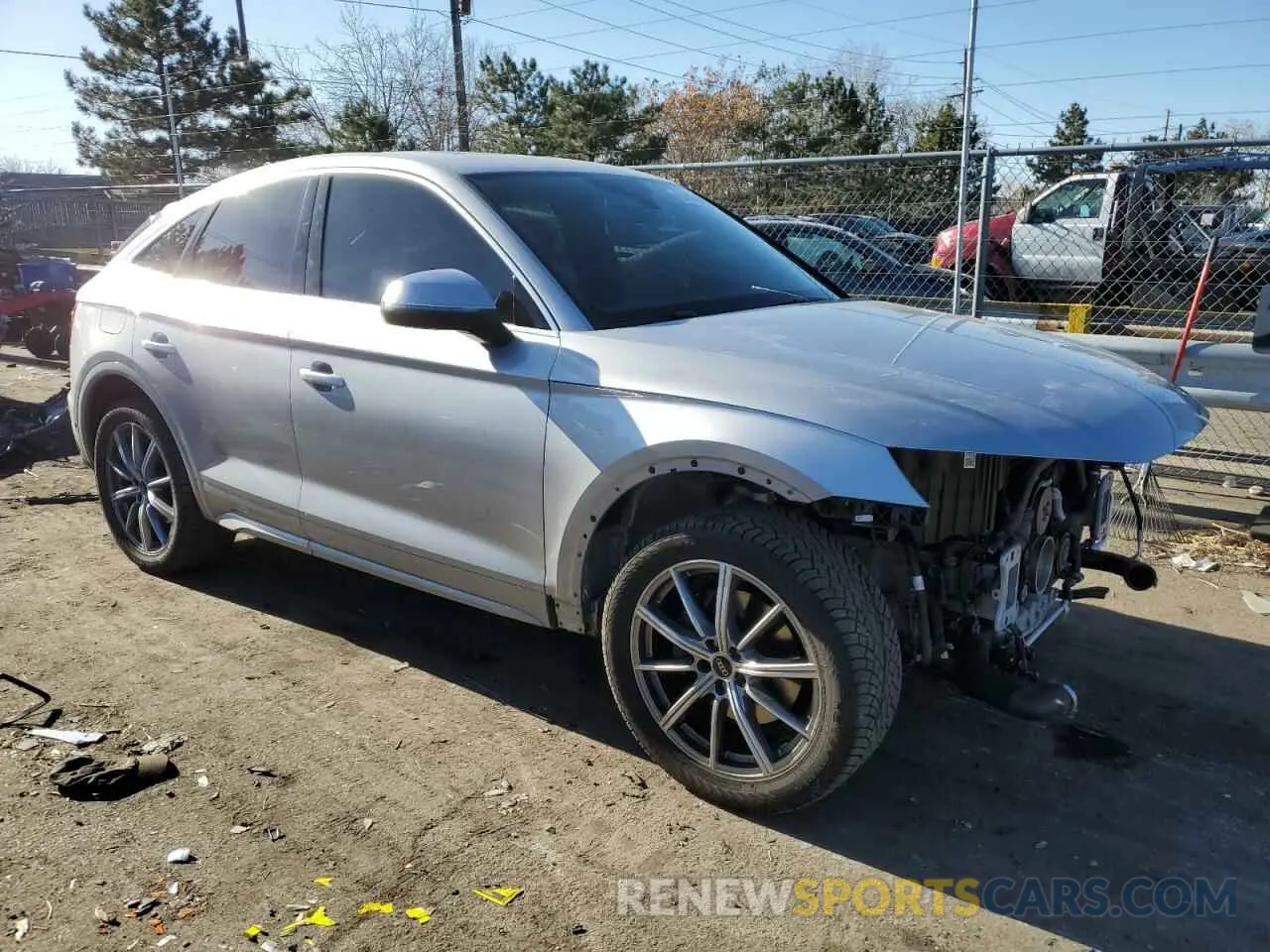 4 fotografías del automóvil dañado WA134AFY1P2071480 AUDI SQ5 SPORTB 2023