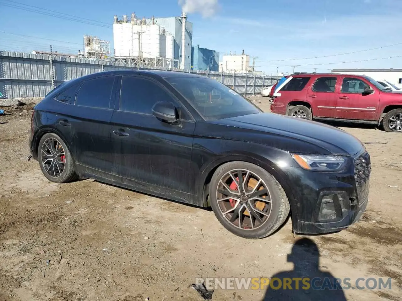 4 fotografías del automóvil dañado WA134AFYXP2022021 AUDI SQ5 SPORTB 2023