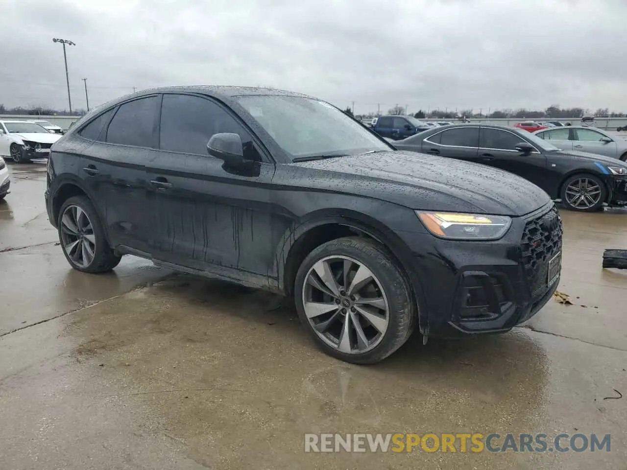 4 fotografías del automóvil dañado WA124AFYXR2074022 AUDI SQ5 SPORTB 2024