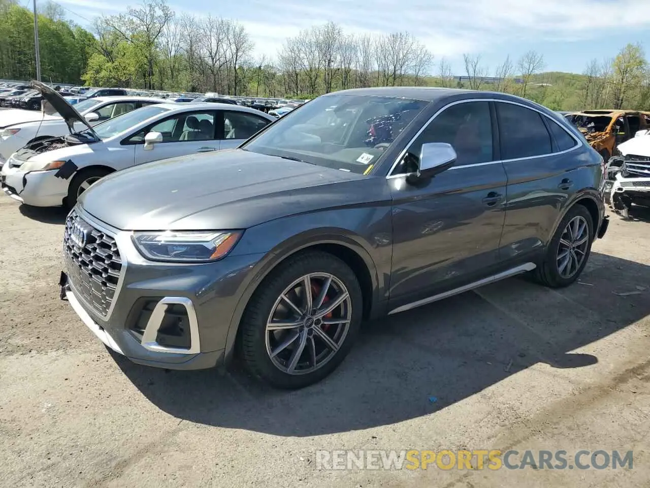1 fotografías del automóvil dañado WA124AFY5S2055870 AUDI SQ5 SPORTB 2025