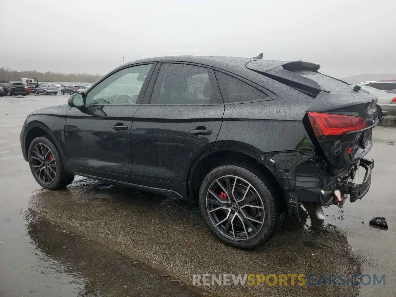 2 fotografías del automóvil dañado WA124AFY8S2010468 AUDI SQ5 SPORTB 2025