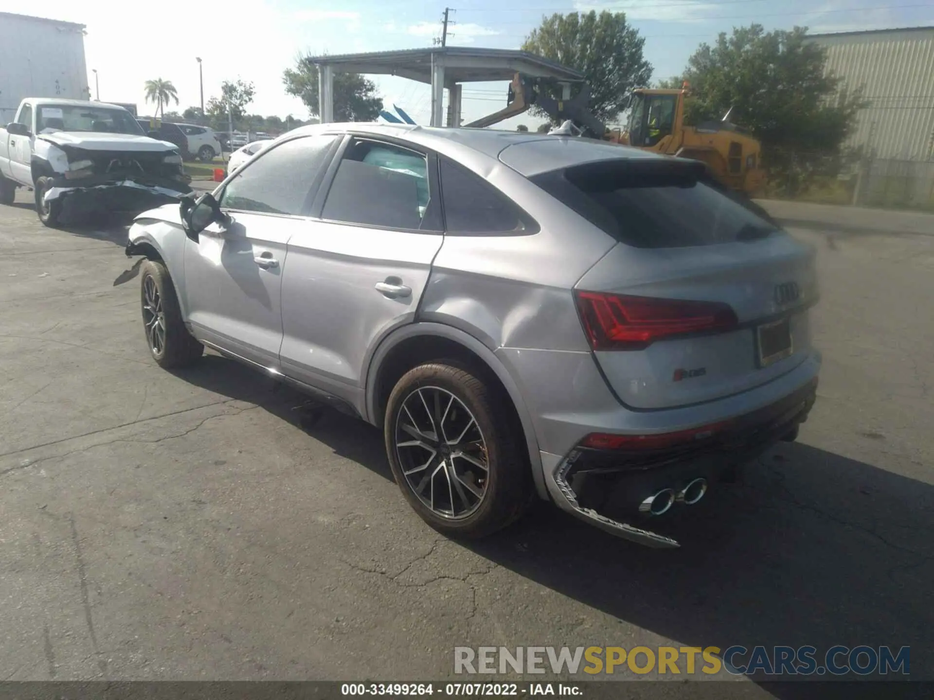 3 fotografías del automóvil dañado WA124AFY2N2041820 AUDI SQ5 SPORTBACK 2022
