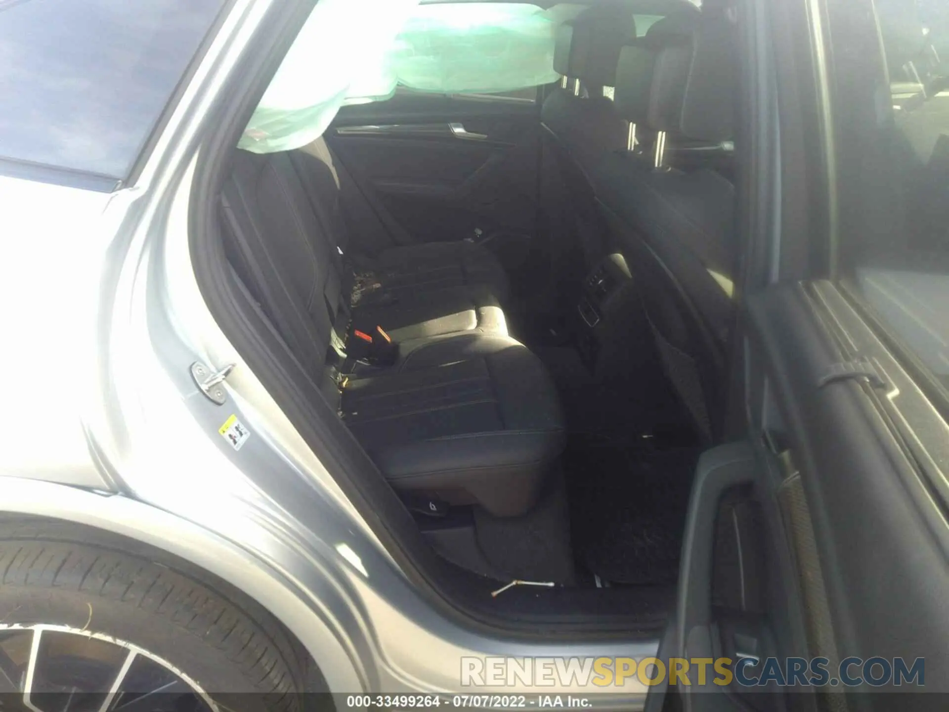 8 fotografías del automóvil dañado WA124AFY2N2041820 AUDI SQ5 SPORTBACK 2022