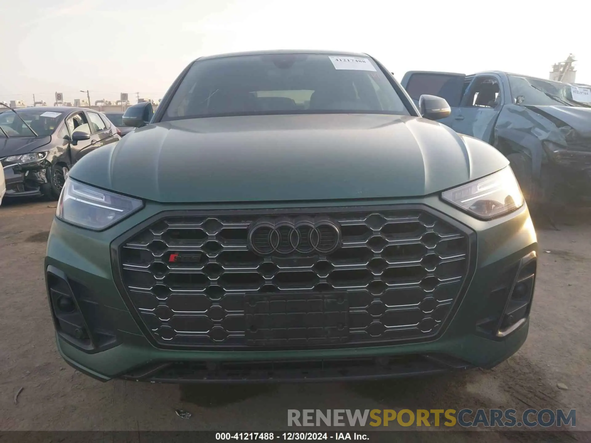 12 fotografías del automóvil dañado WA124AFY4N2038224 AUDI SQ5 SPORTBACK 2022