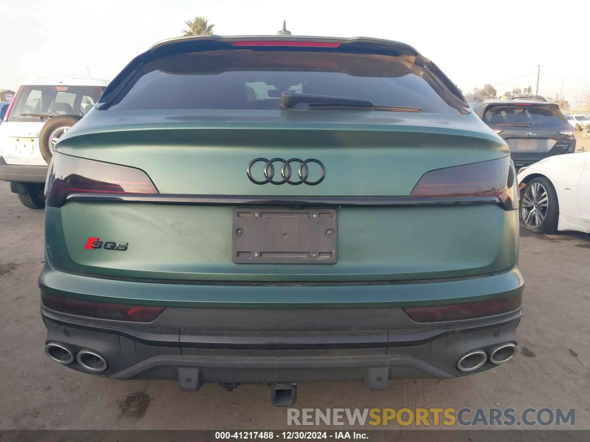 16 fotografías del automóvil dañado WA124AFY4N2038224 AUDI SQ5 SPORTBACK 2022
