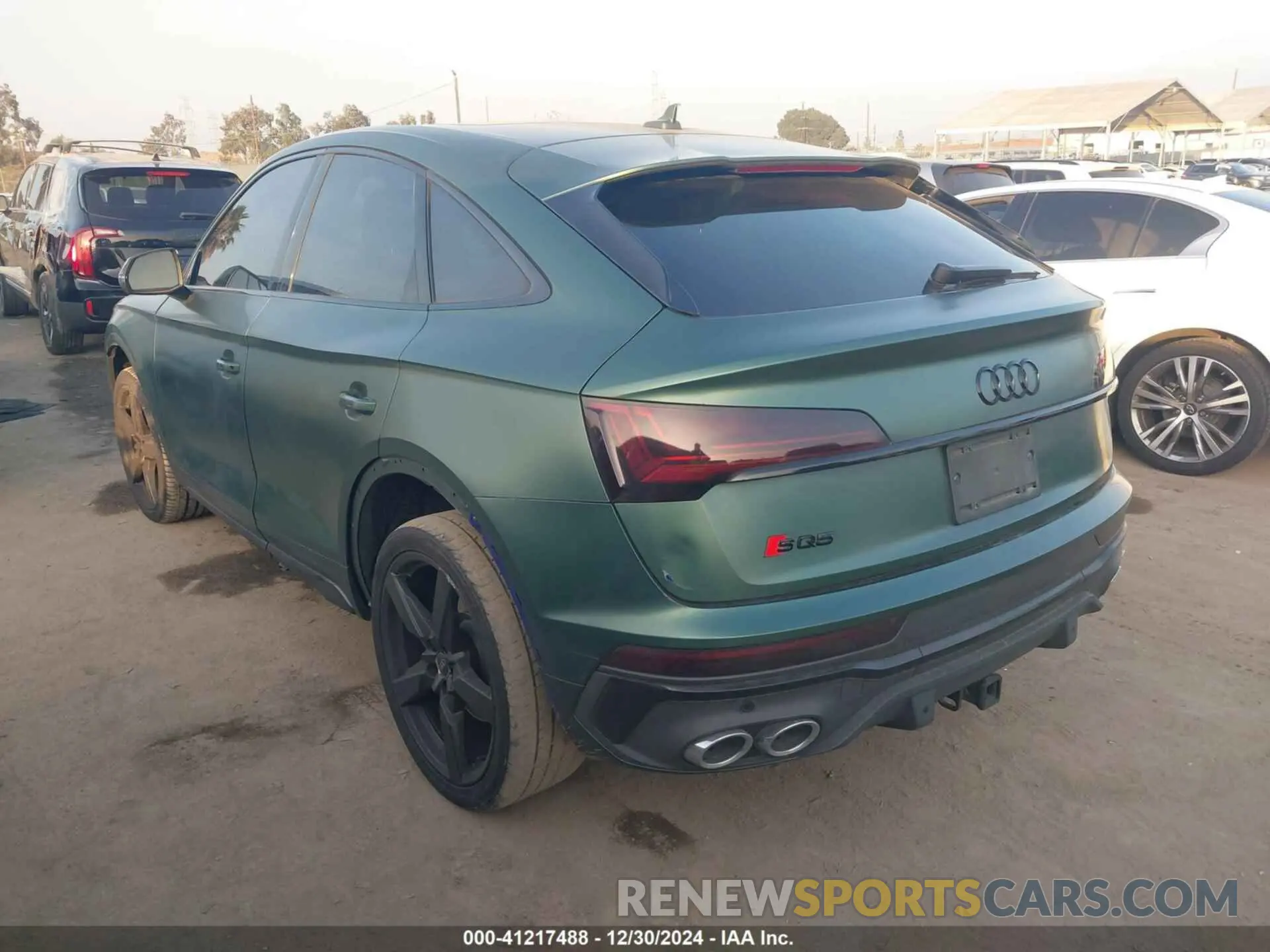3 fotografías del automóvil dañado WA124AFY4N2038224 AUDI SQ5 SPORTBACK 2022