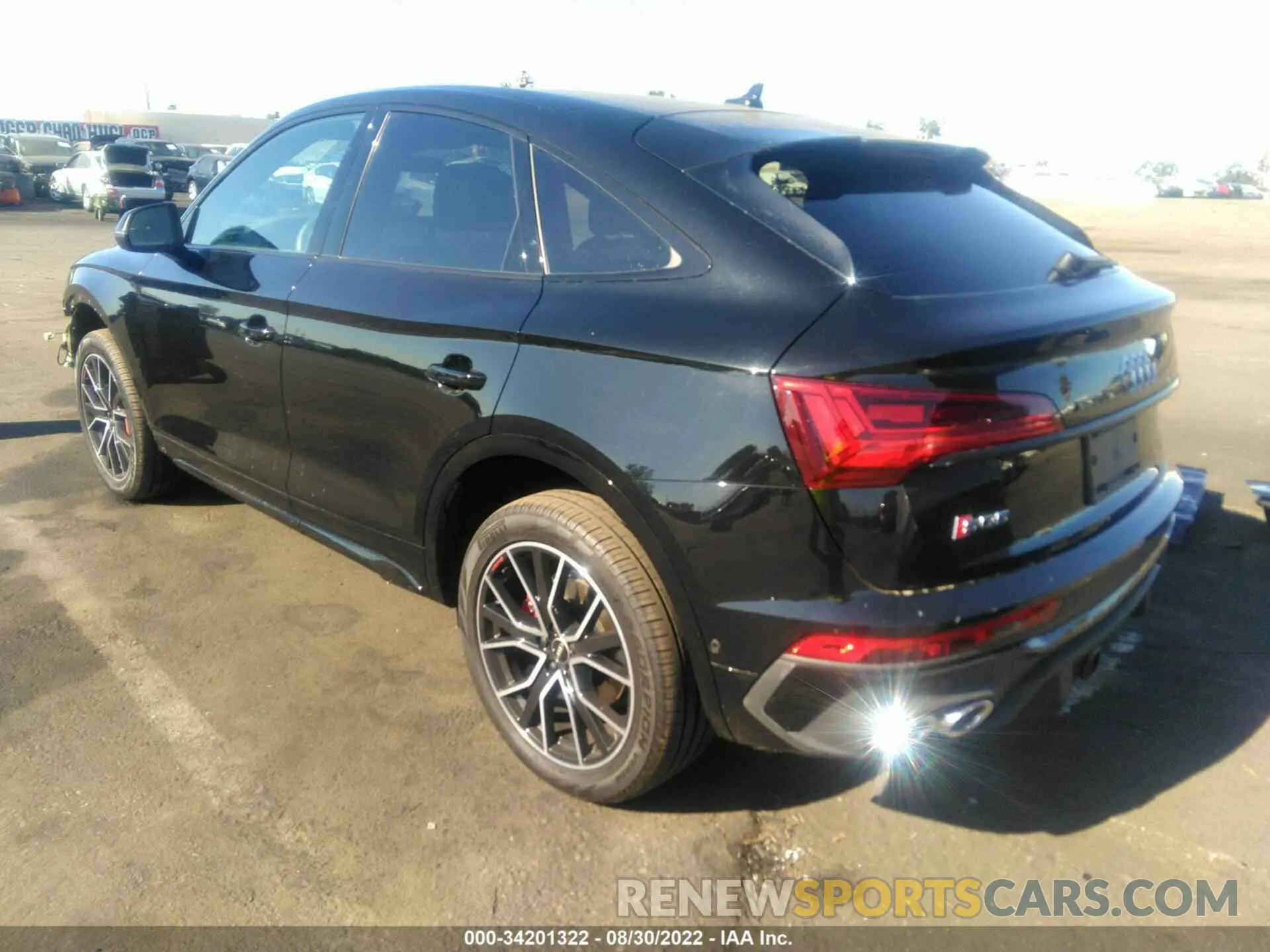 3 fotografías del automóvil dañado WA134AFY1N2033051 AUDI SQ5 SPORTBACK 2022