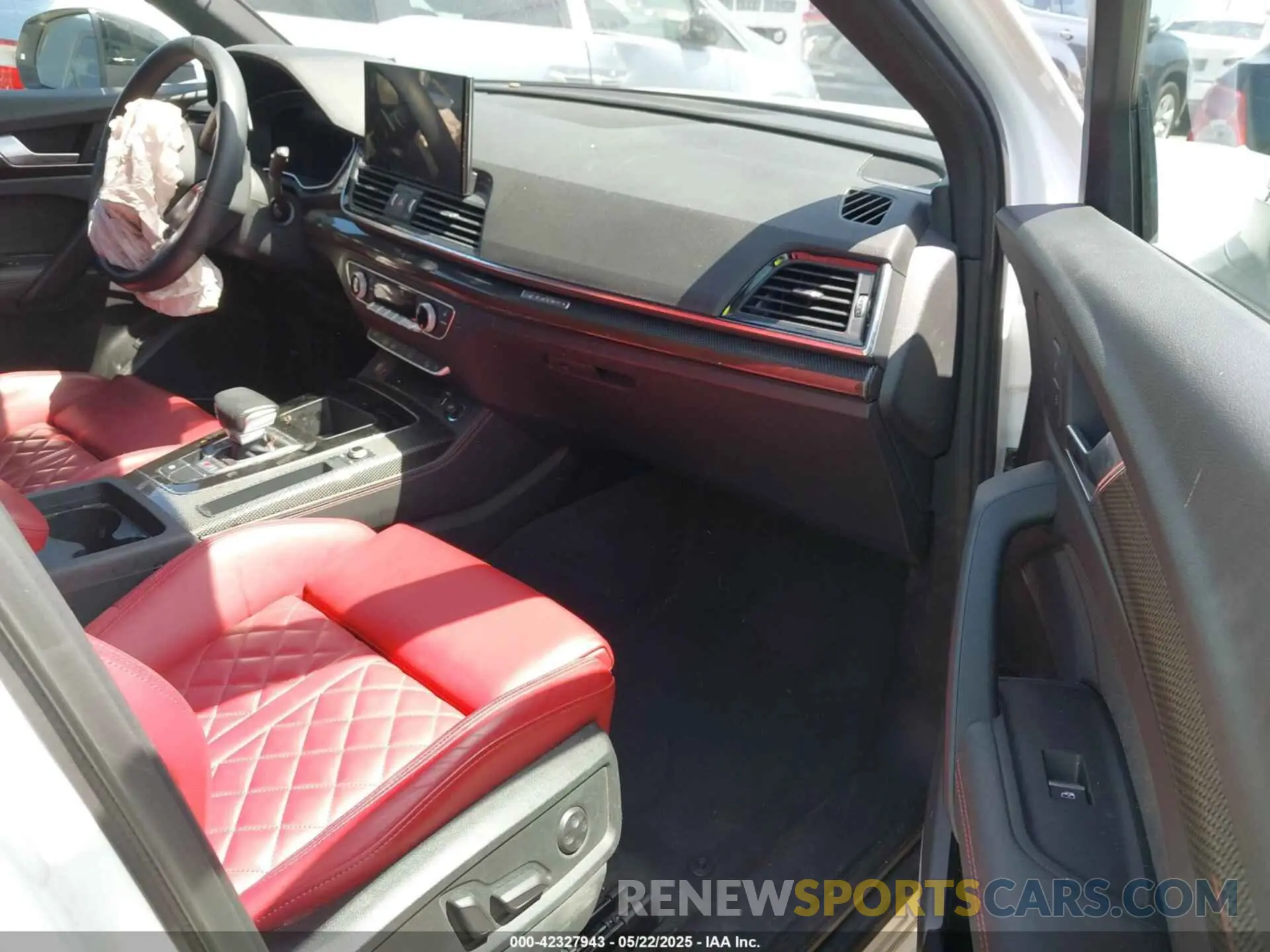 5 fotografías del automóvil dañado WA124AFY7P2036034 AUDI SQ5 SPORTBACK 2023