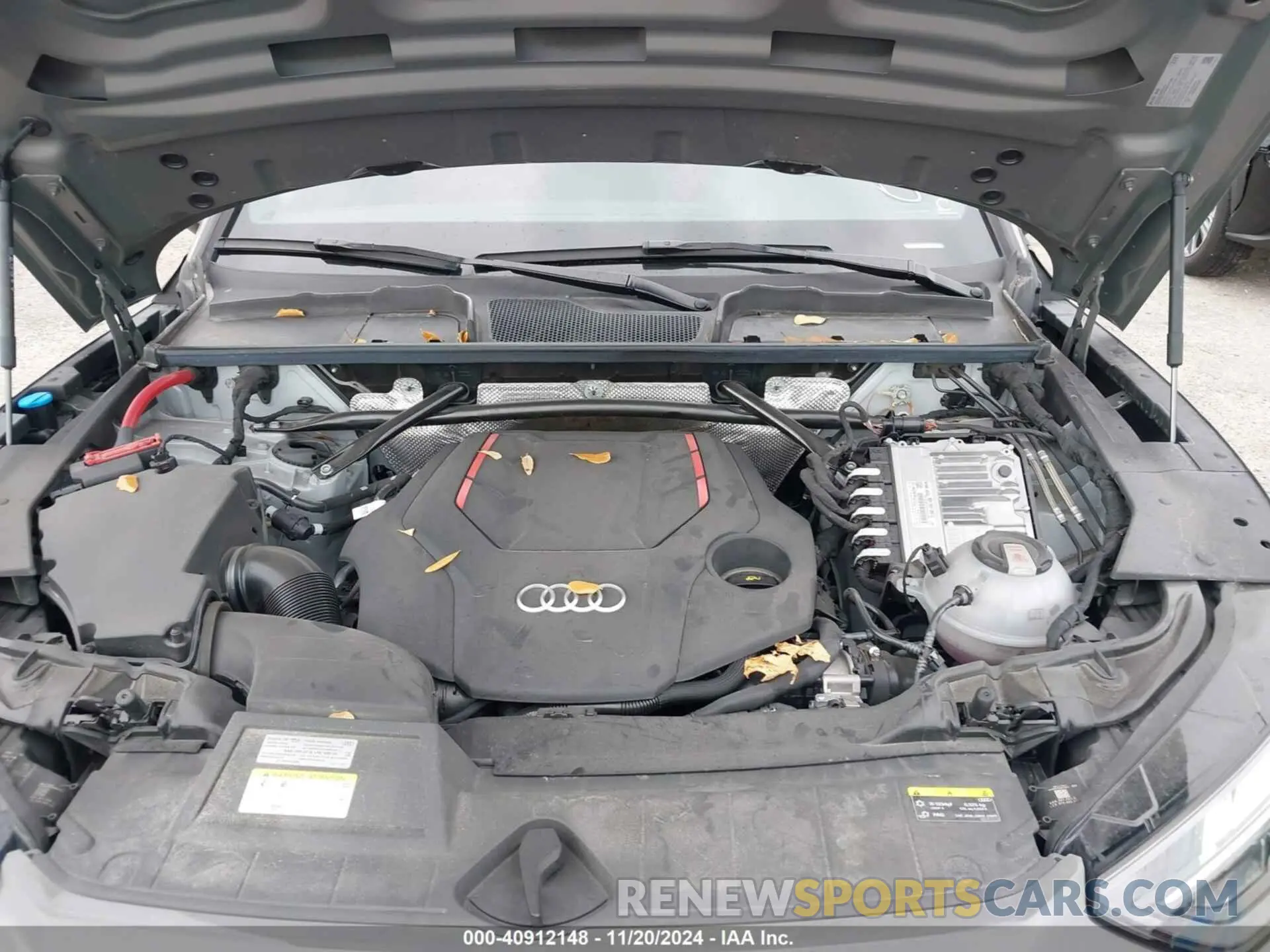 10 fotografías del automóvil dañado WA124AFY7P2070703 AUDI SQ5 SPORTBACK 2023