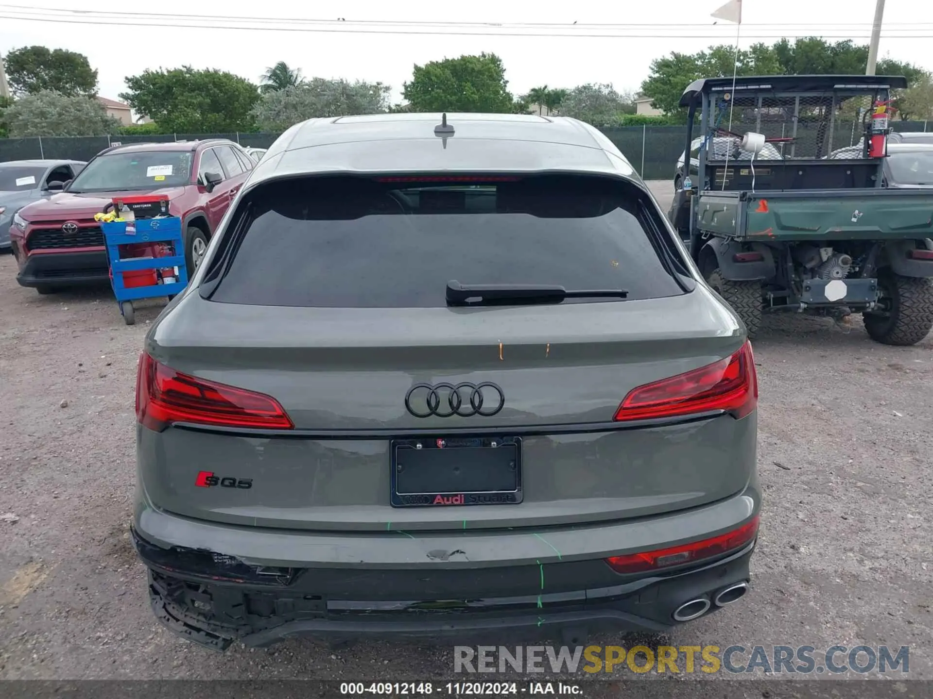 17 fotografías del automóvil dañado WA124AFY7P2070703 AUDI SQ5 SPORTBACK 2023