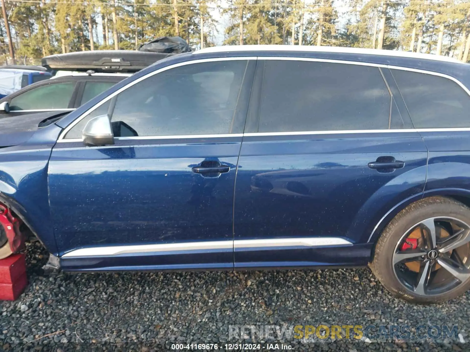 15 fotografías del automóvil dañado WA1AWAF70LD009074 AUDI SQ7 2020