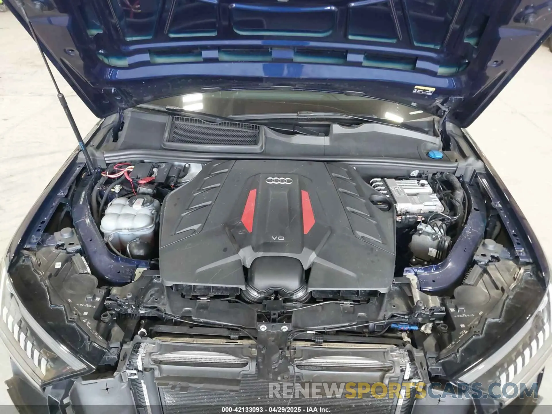 10 fotografías del automóvil dañado WA1VWAF73LD013508 AUDI SQ7 2020
