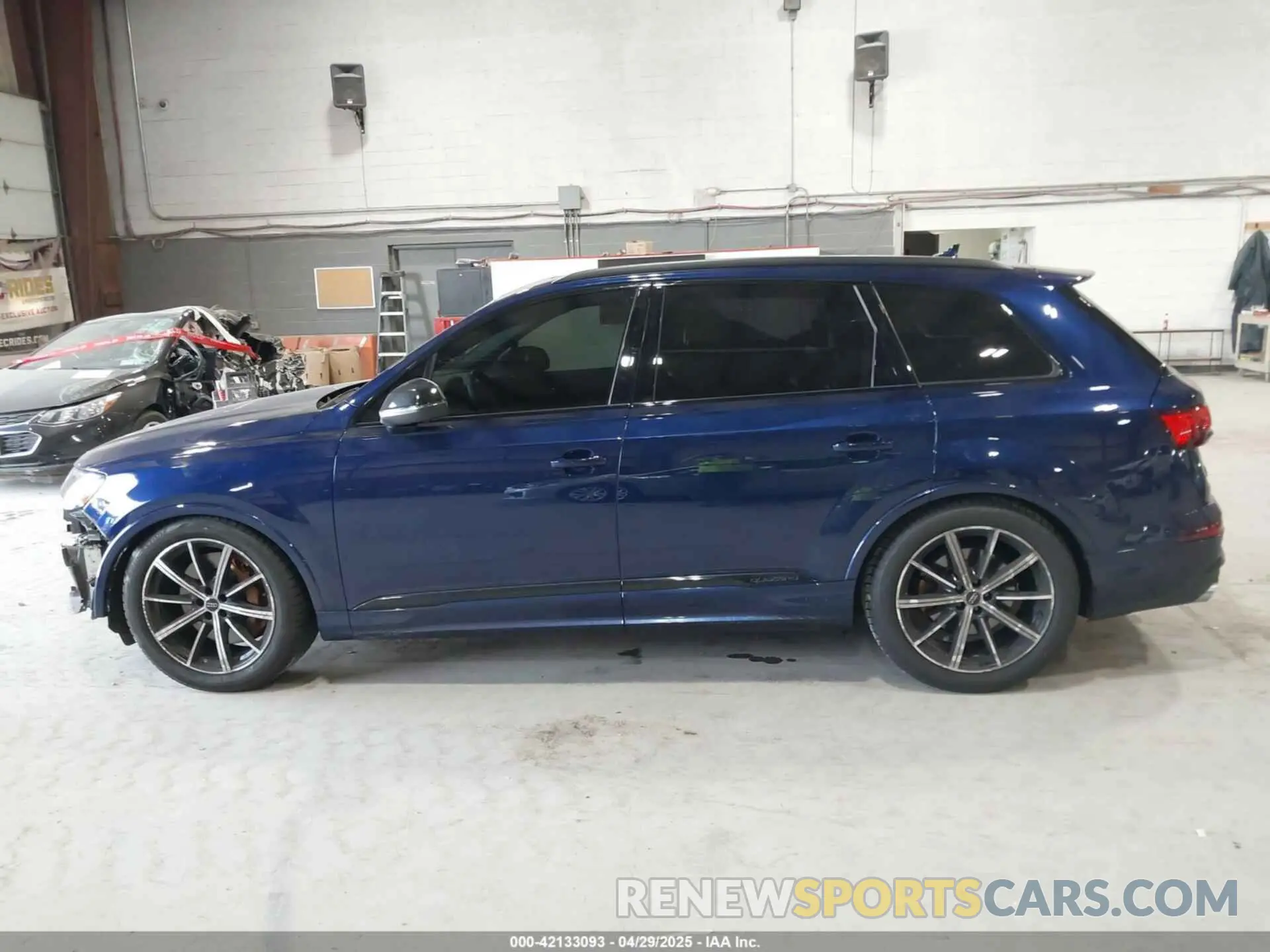 14 fotografías del automóvil dañado WA1VWAF73LD013508 AUDI SQ7 2020