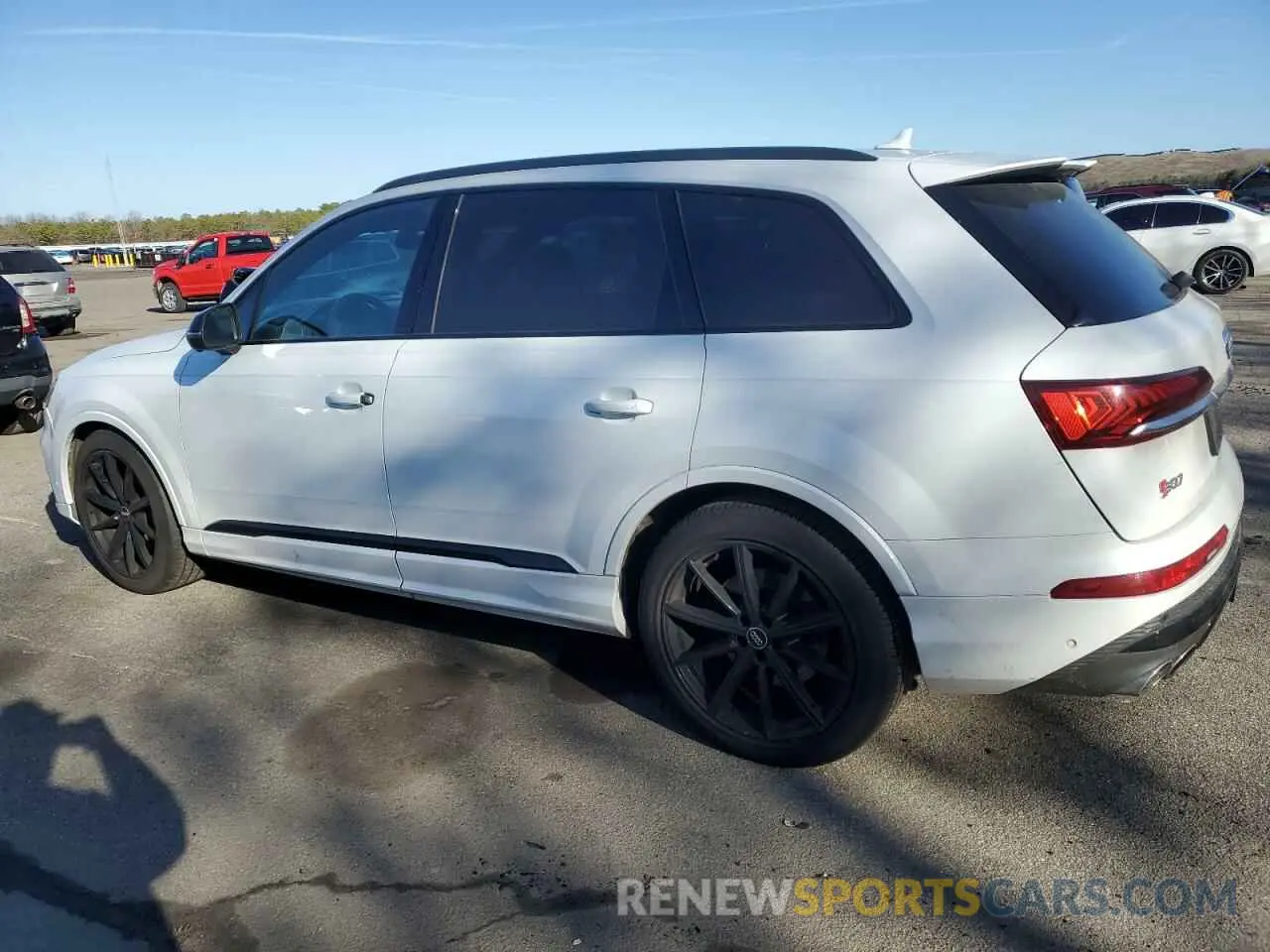 2 fotografías del automóvil dañado WA1VWAF75LD007631 AUDI SQ7 2020