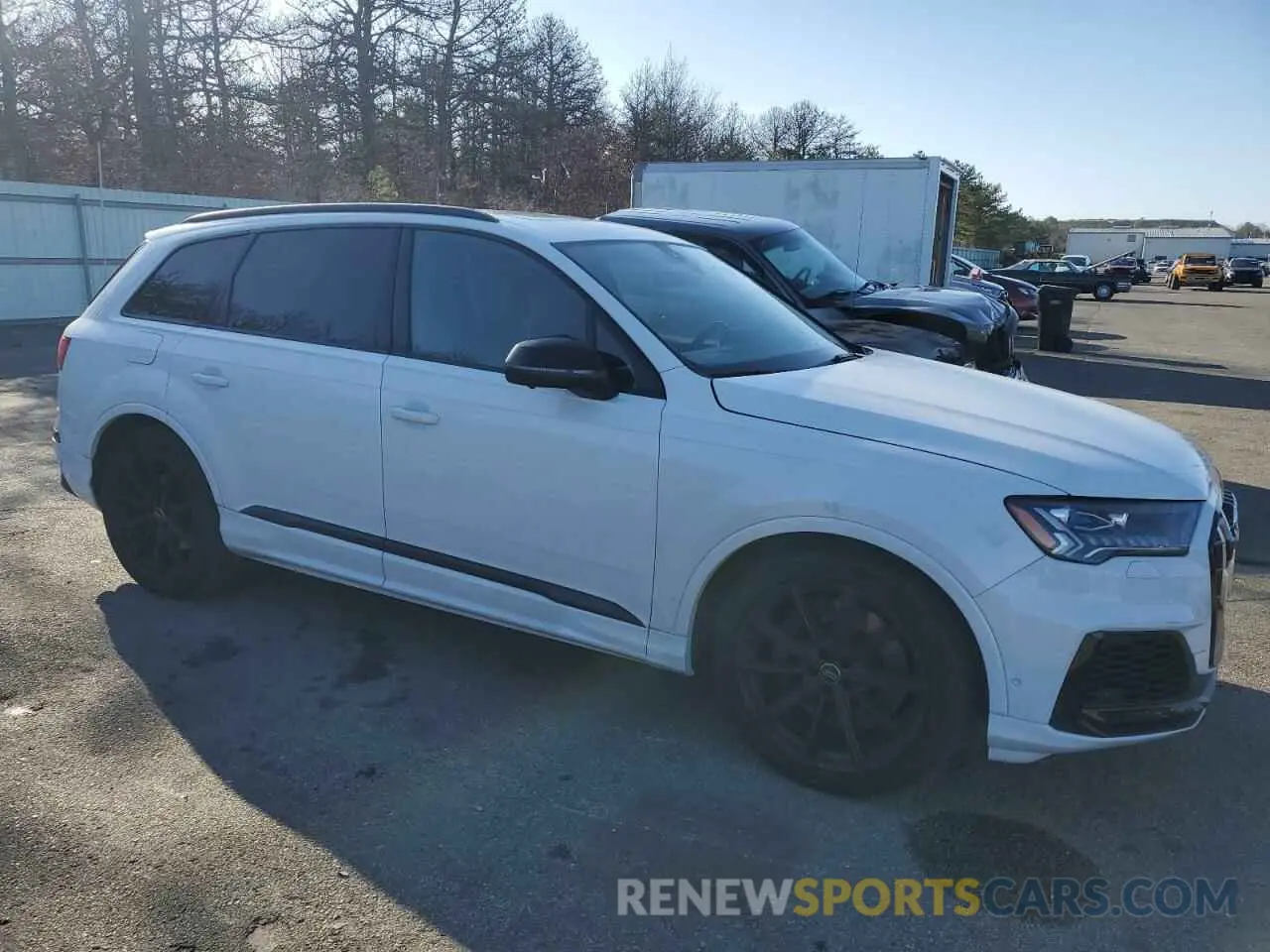 4 fotografías del automóvil dañado WA1VWAF75LD007631 AUDI SQ7 2020