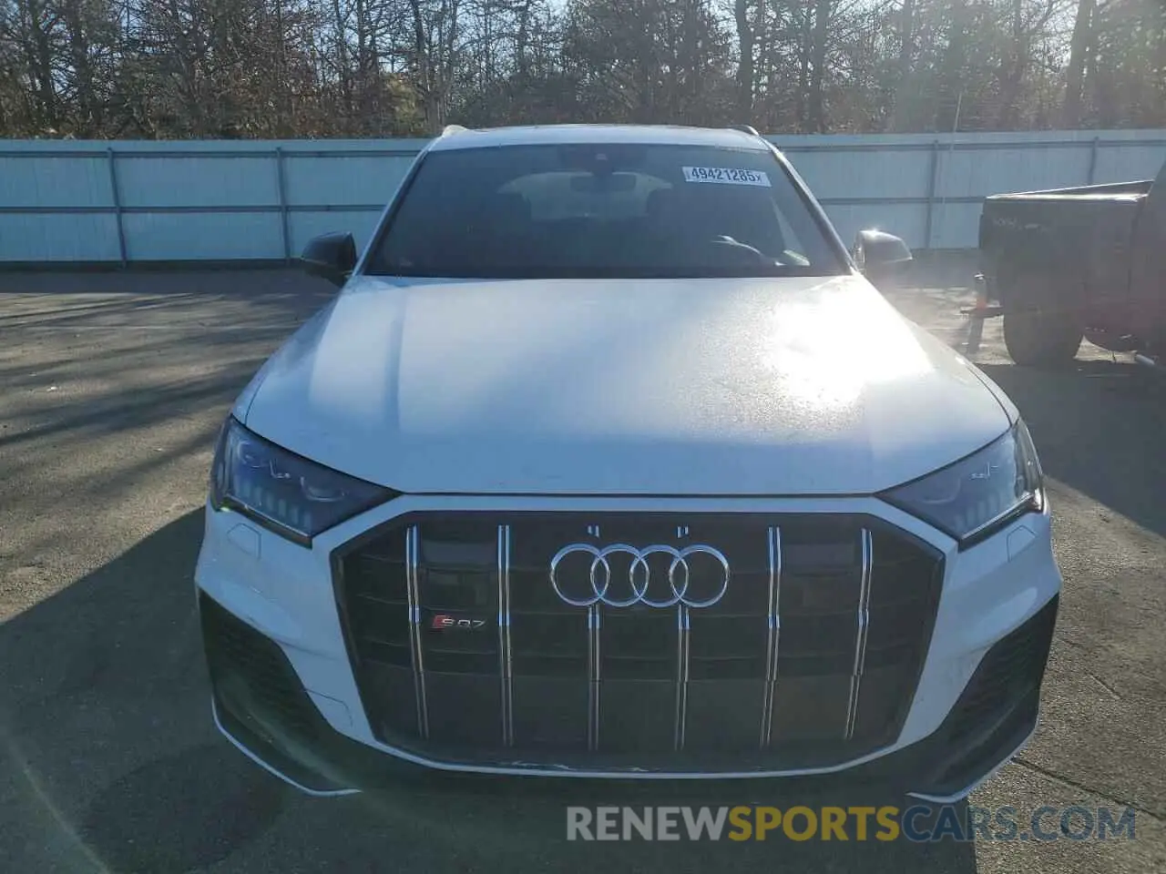 5 fotografías del automóvil dañado WA1VWAF75LD007631 AUDI SQ7 2020