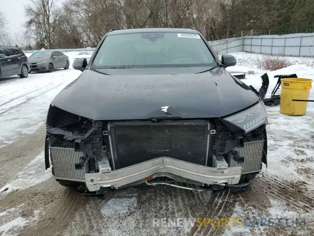 5 fotografías del automóvil dañado WA1AWAF76MD020937 AUDI SQ7 2021