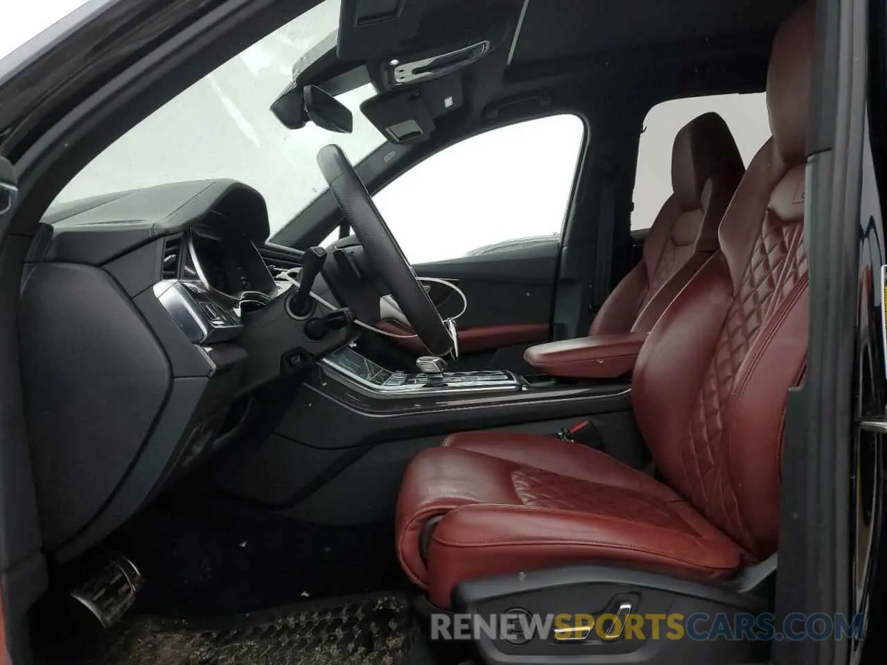 7 fotografías del automóvil dañado WA1AWAF76MD020937 AUDI SQ7 2021