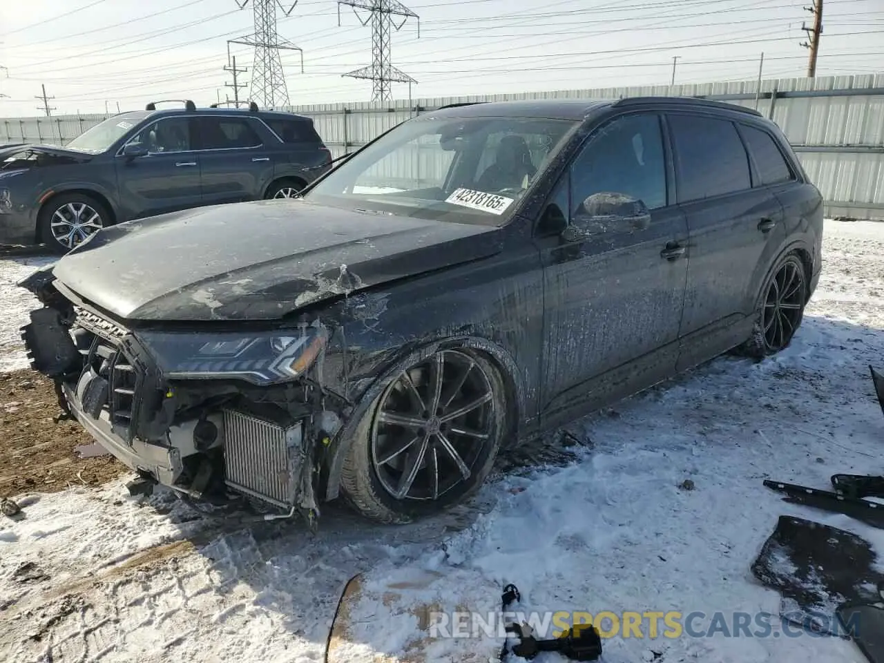 1 fotografías del automóvil dañado WA1AWBF72MD010301 AUDI SQ7 2021