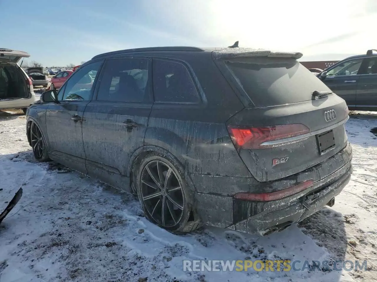 2 fotografías del automóvil dañado WA1AWBF72MD010301 AUDI SQ7 2021