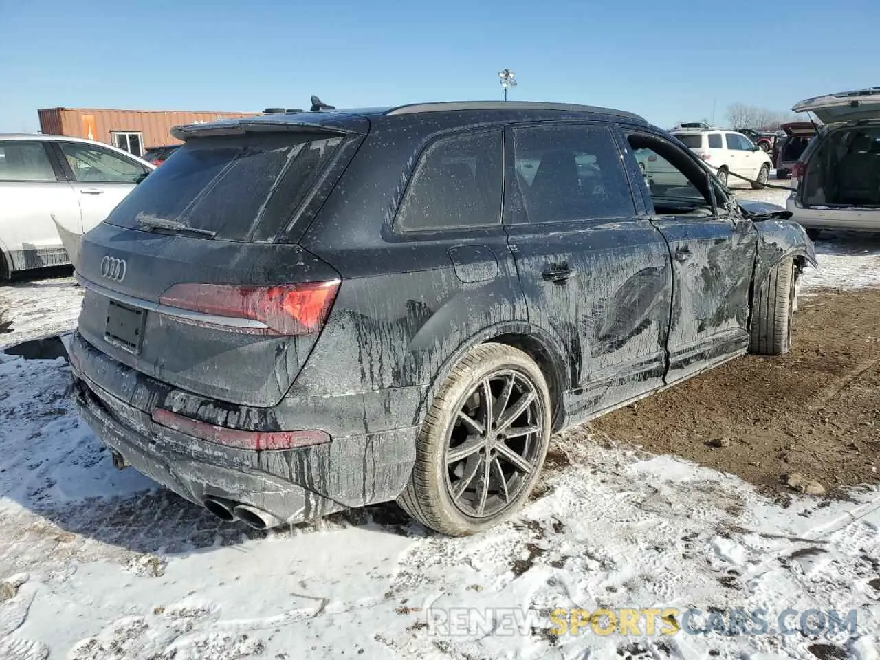 3 fotografías del automóvil dañado WA1AWBF72MD010301 AUDI SQ7 2021