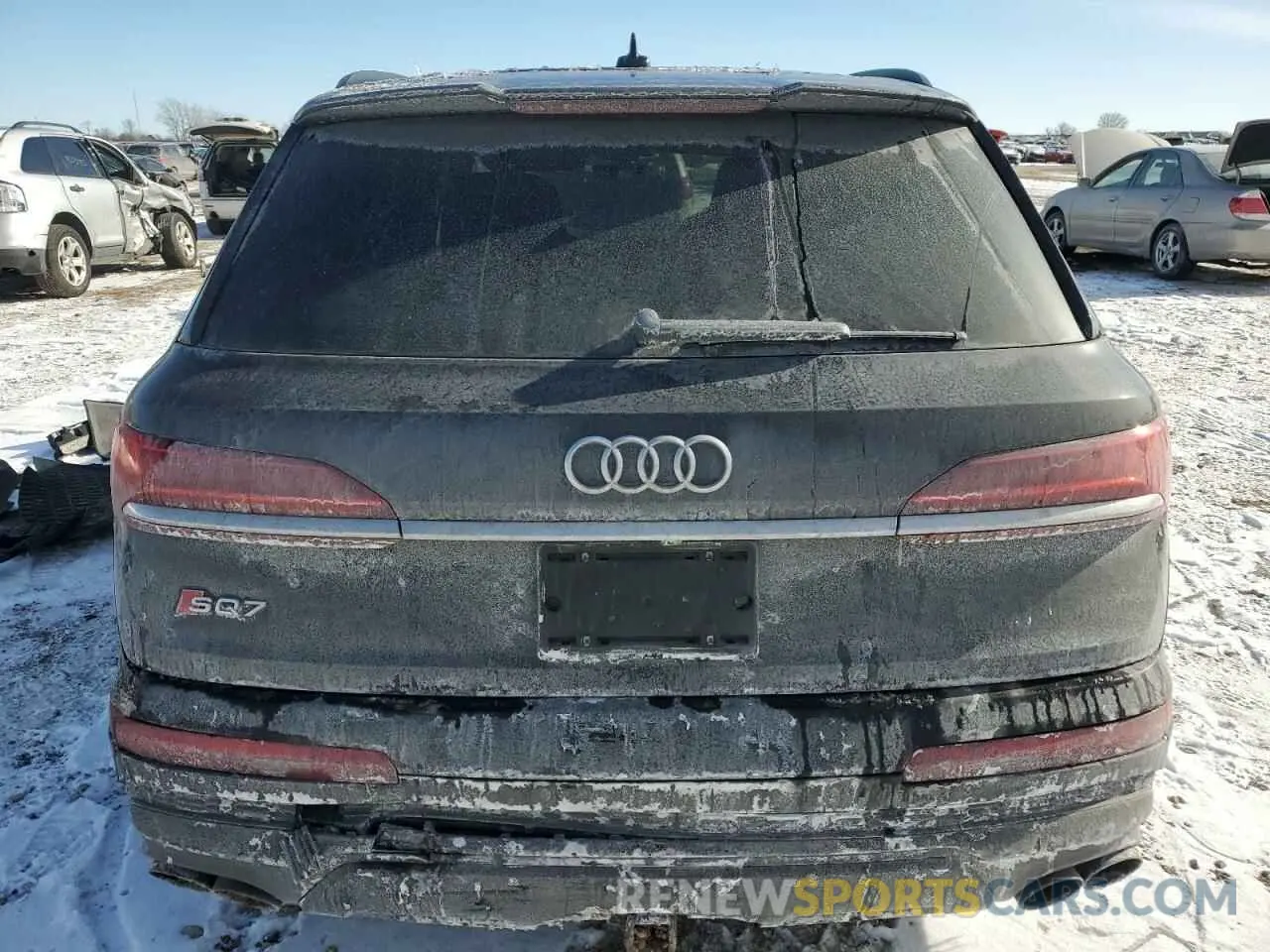 6 fotografías del automóvil dañado WA1AWBF72MD010301 AUDI SQ7 2021
