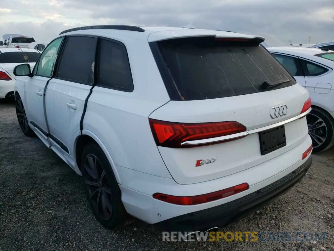 3 fotografías del automóvil dañado WA1VWBF71MD015930 AUDI SQ7 2021
