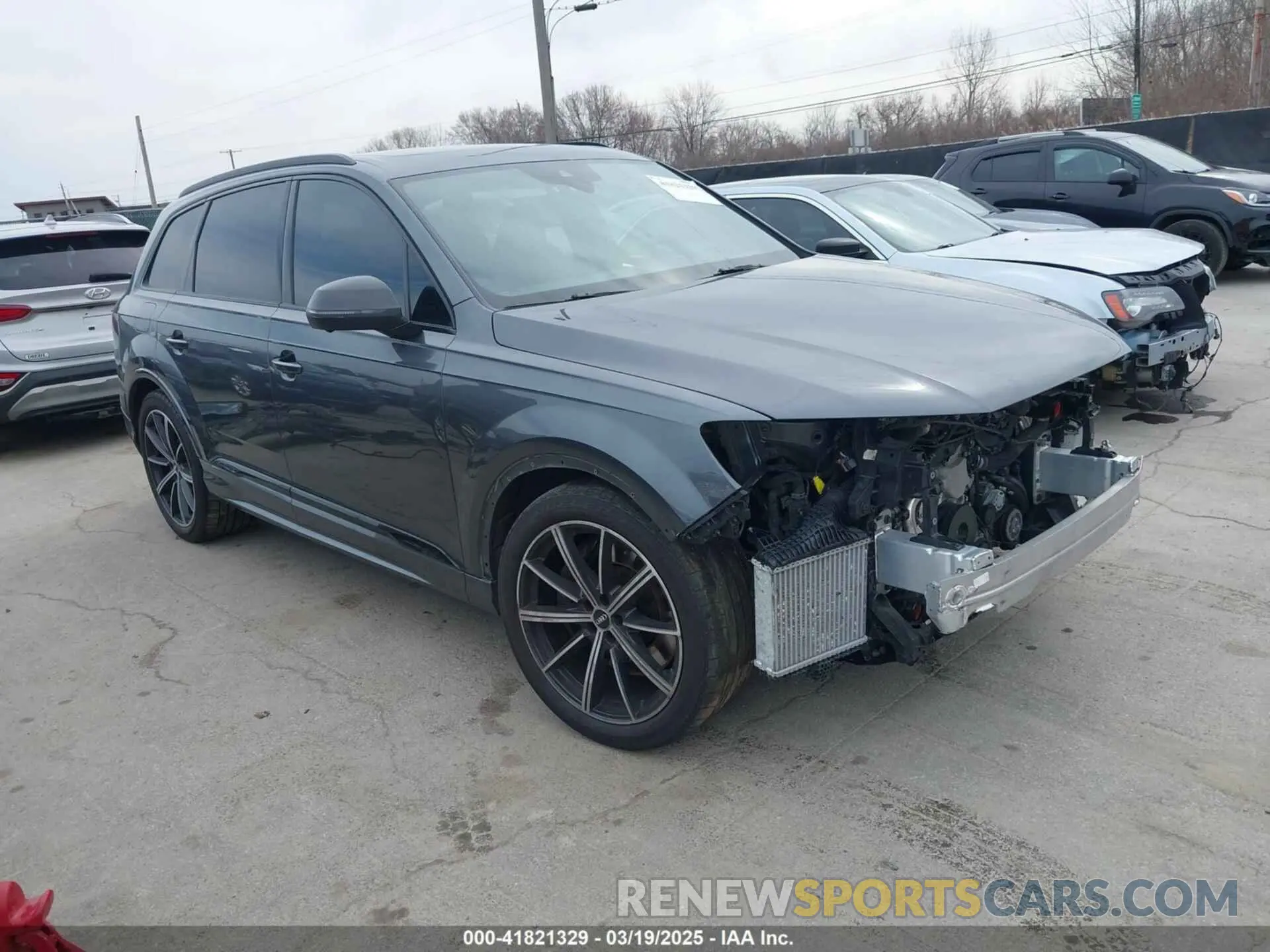 1 fotografías del automóvil dañado WA1VWBF74MD000533 AUDI SQ7 2021