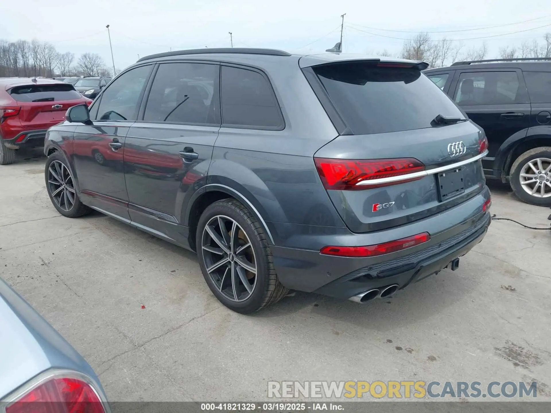 3 fotografías del automóvil dañado WA1VWBF74MD000533 AUDI SQ7 2021