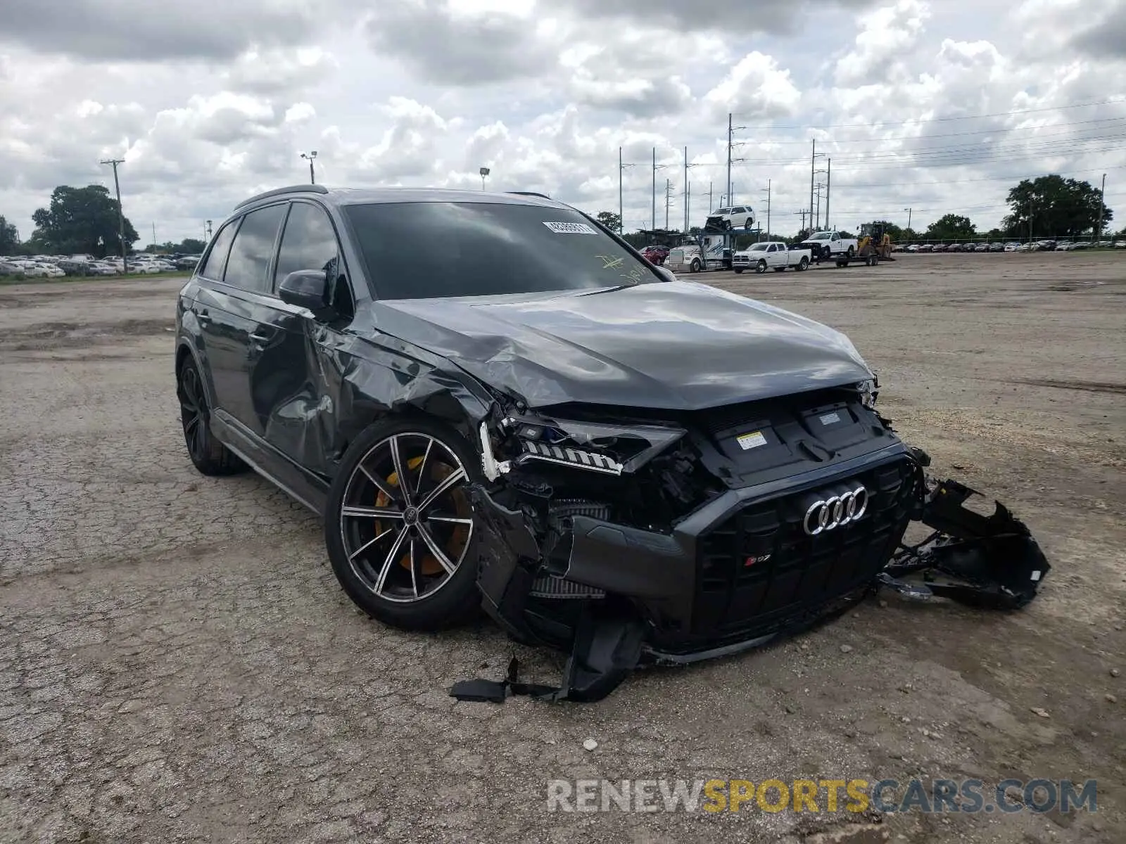 1 fotografías del automóvil dañado WA1VWBF75MD032567 AUDI SQ7 2021