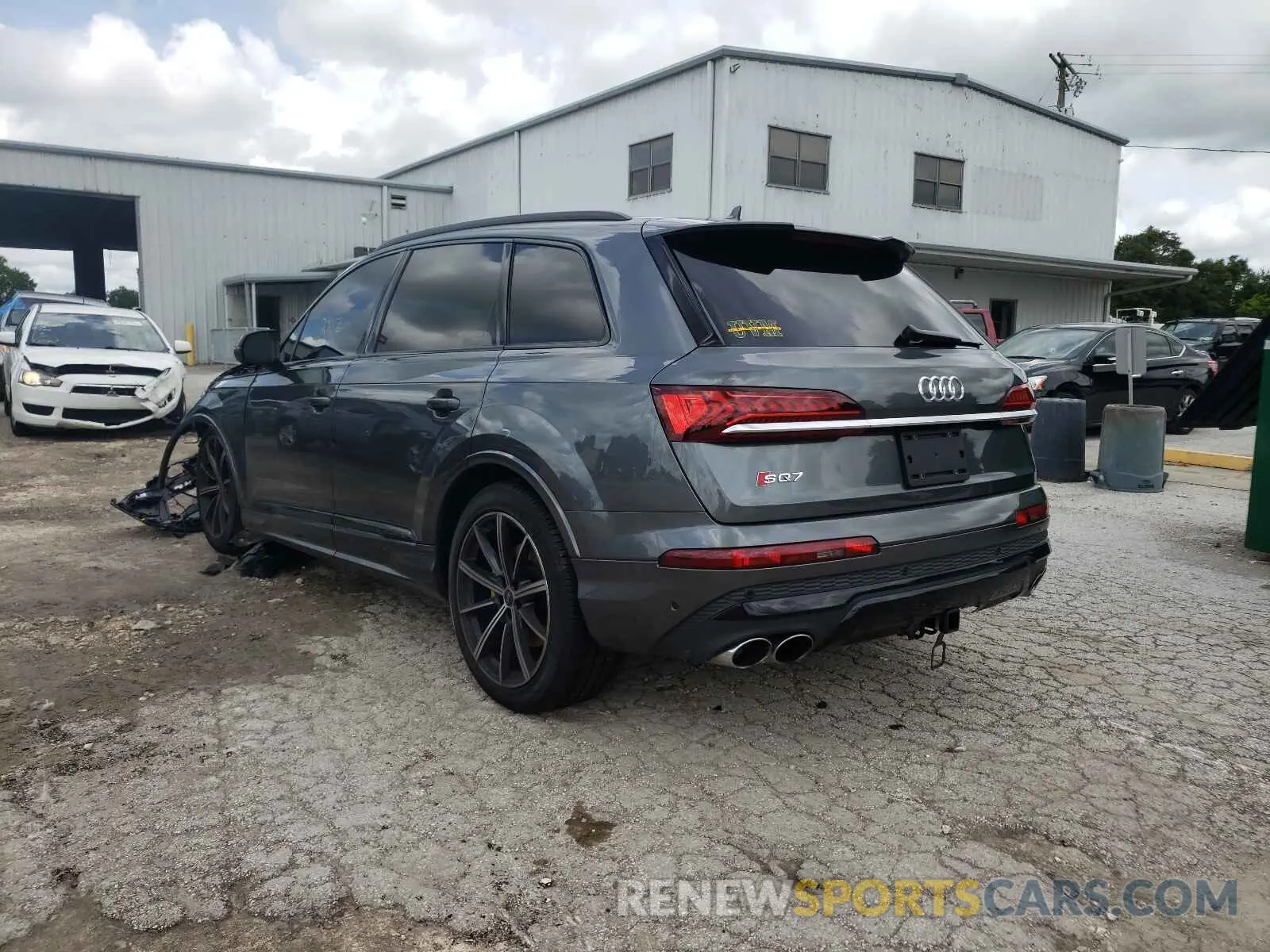 3 fotografías del automóvil dañado WA1VWBF75MD032567 AUDI SQ7 2021