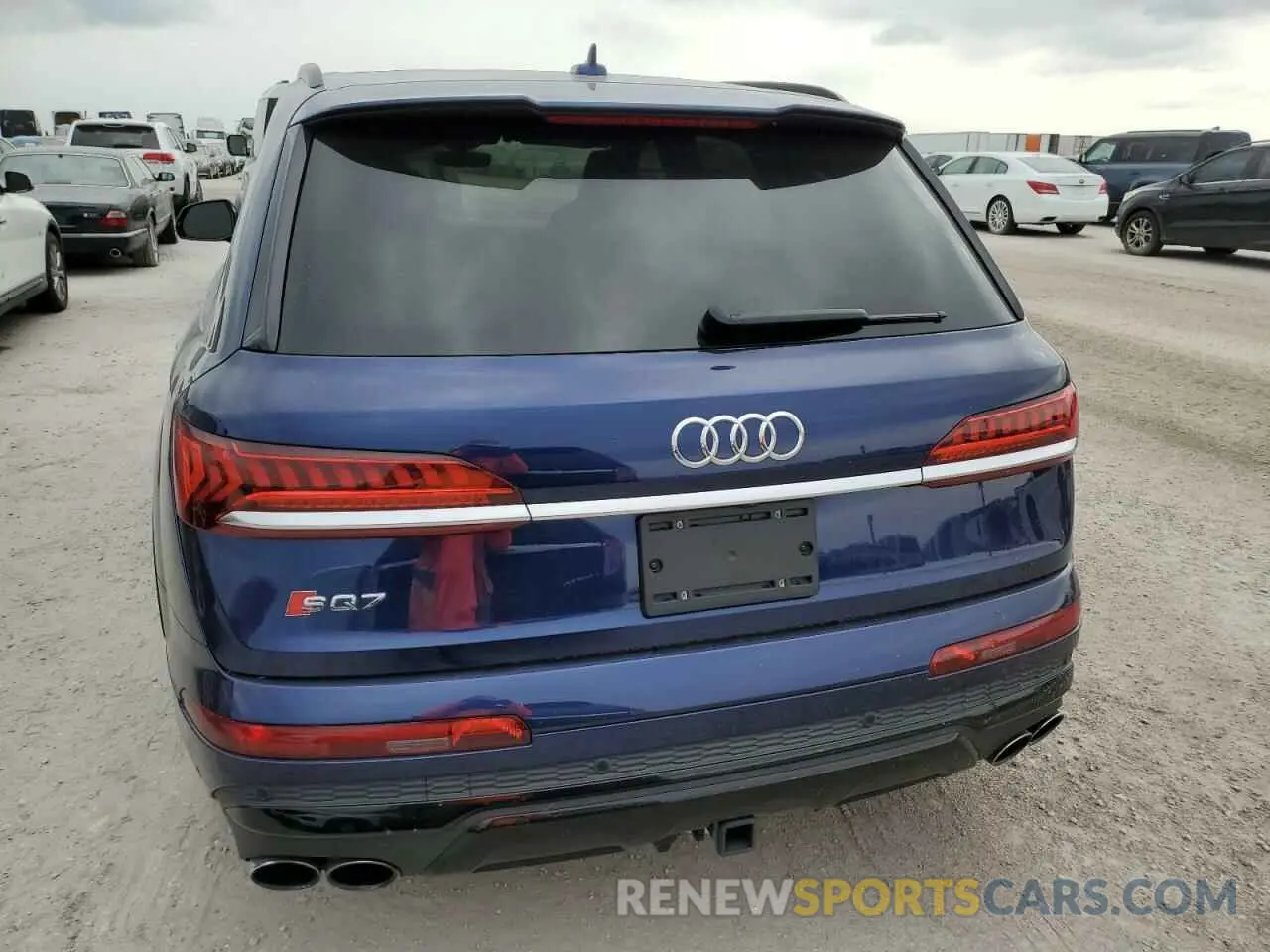 6 fotografías del automóvil dañado WA1VWBF7XMD011987 AUDI SQ7 2021