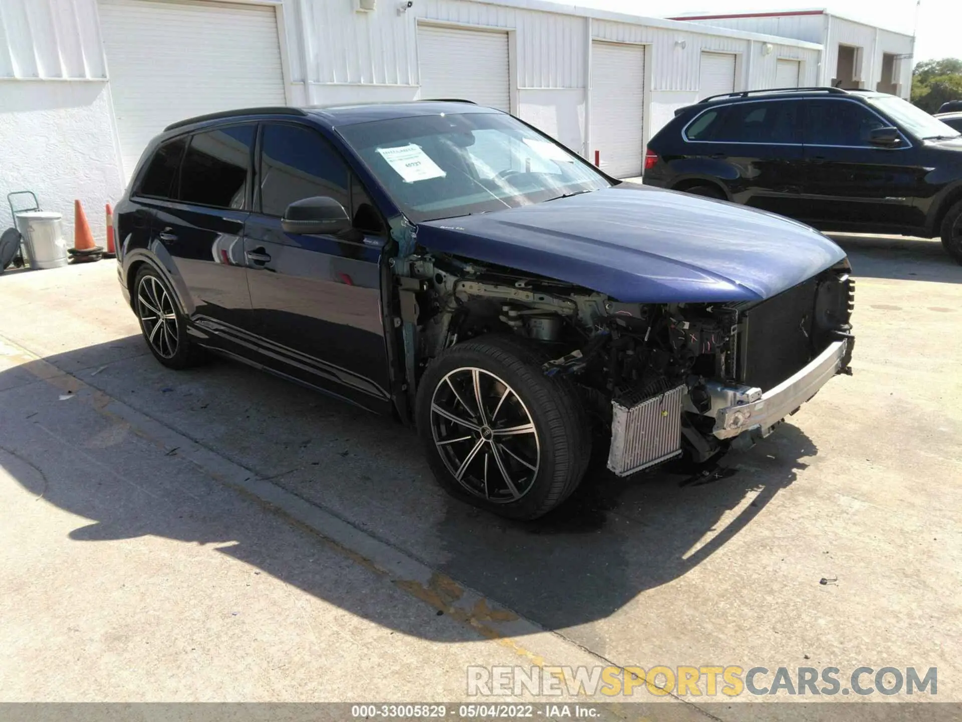 1 fotografías del automóvil dañado WA1VWBF7XMD017580 AUDI SQ7 2021