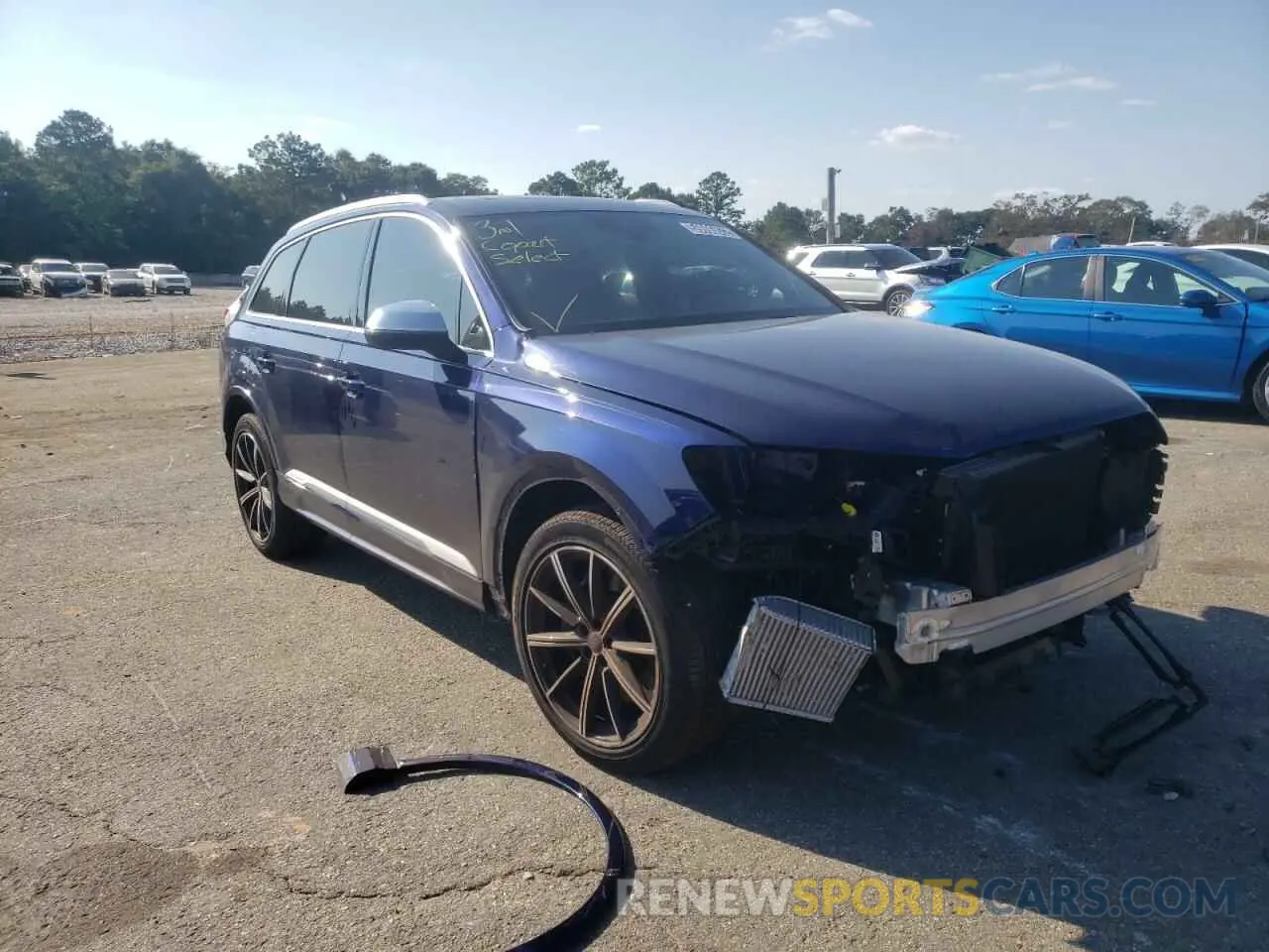 1 fotografías del automóvil dañado WA1AWBF72ND001650 AUDI SQ7 2022
